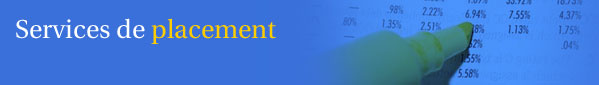Services d'investissement