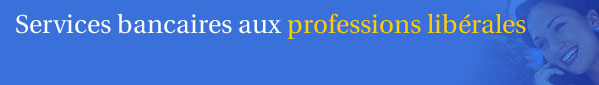 Services financiers � l'intention des professionnels