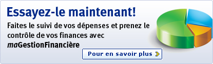 Essayez-le maintenant! Faites le suivi de vos d&eacute;penses et prenez le contr&ocirc;le de vos finance avec maGestionFinanci&egrave;re. Pour en savoir plus.