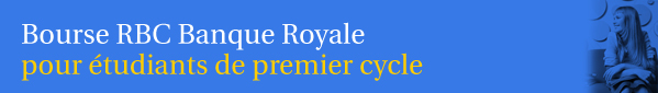 RBC&nbsp;Banque&nbsp;Royale Bourse d��tudes pour les �tudiants de premier cycle