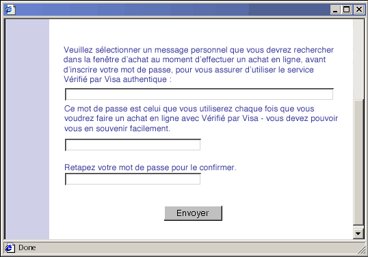 Démo d'enregistrement : Étape 2 de 4