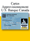 Cartes Approvisionnement U.S. Banque Canada