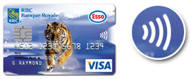 Carte Visa Esso