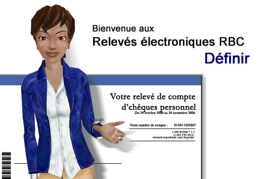 Bienvenue aux Relevs lectroniques RBC  Dfinir