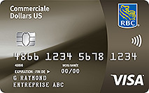 Visa Commerciale en dollars US RBC