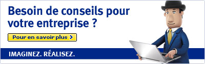 Besoin de conseils pour votre entreprise ? Pour en savoir plus. Imaginez. R&eacute;alisez.