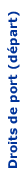 Droits de port (d�part)