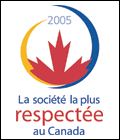 2005 La société la plus respectée au Canada