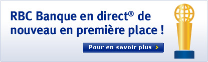 RBC Banque en direct&reg; de nouveau en premi&egrave;re place! Pour en savoir plus