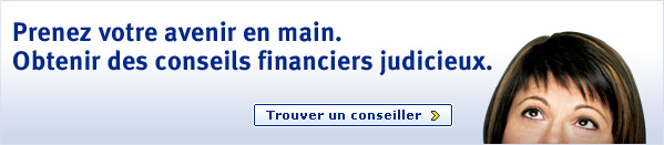 Prenez votre avenir en main. Obtenir des conseils financiers judicieux.