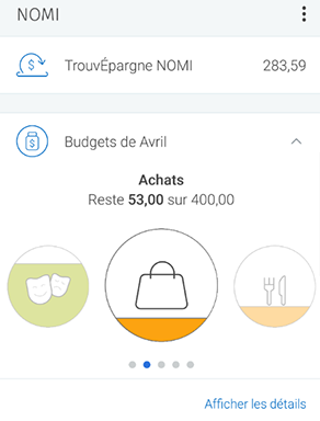 Budgets NOMI